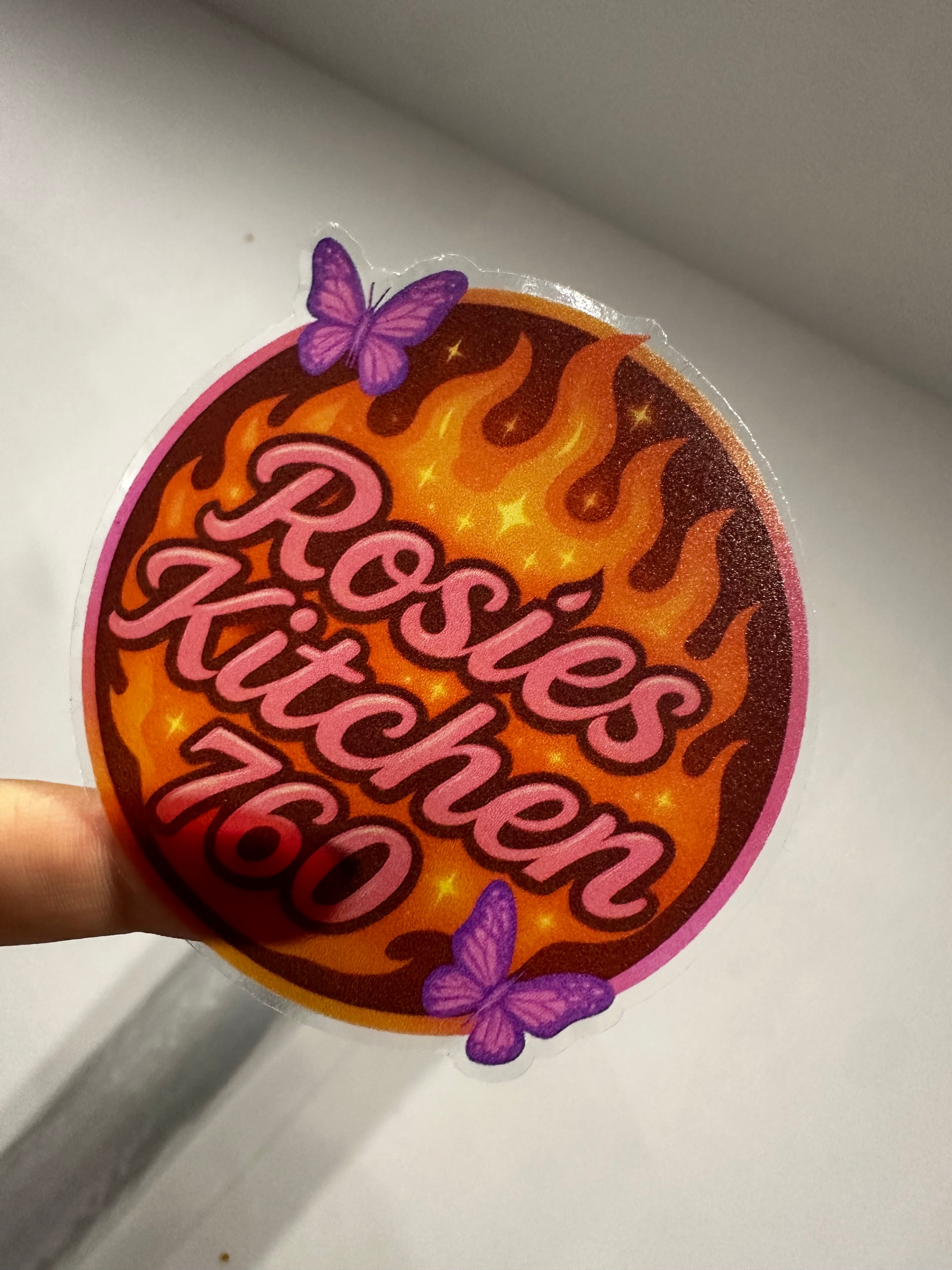 Transparent stickers