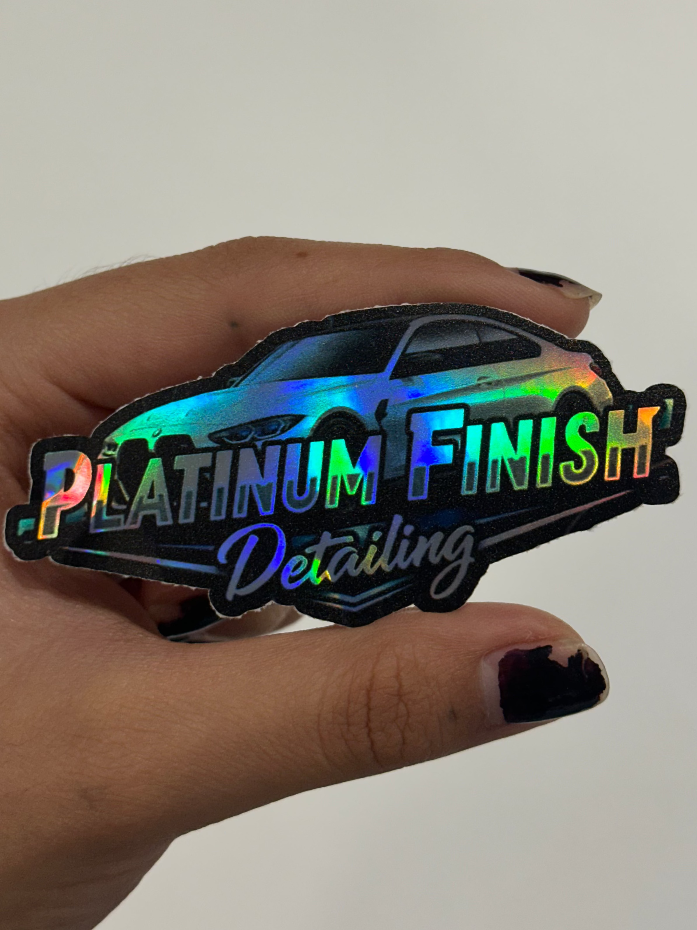 Holographic stickers