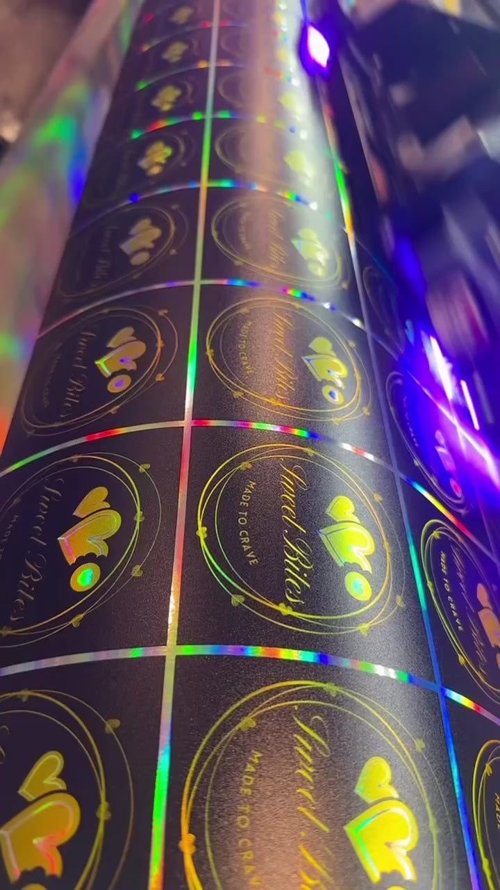 Holographic stickers